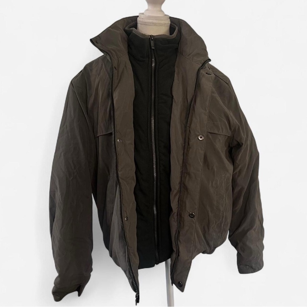 Weatherproof Mens Lightweight Water Resistant Zip Bomber Jacket Coat Size Medium